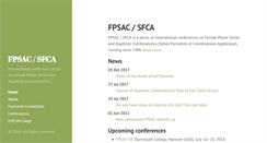 Desktop Screenshot of fpsac.org